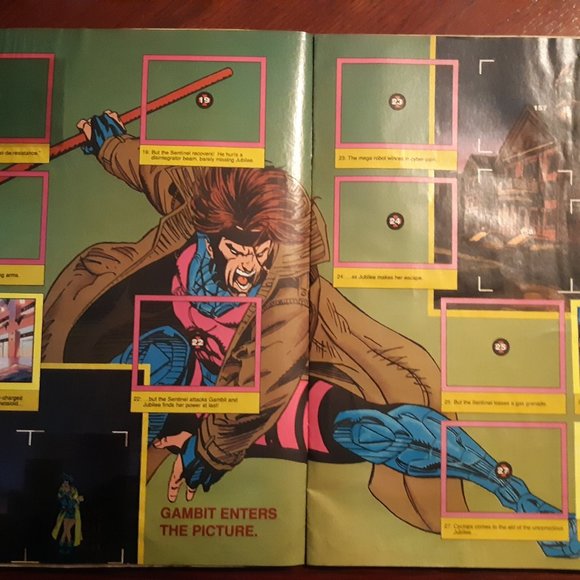 X Men Sticker Activity Book 1993 - Picture 3 of 12